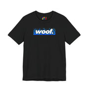 Woof. | Blue Flame Pride T-shirt