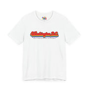 Washington DC Gay Pride | Retro Rainbow District of Columbia T-shirt