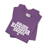 Golden Retriever Energy | Basic Gays T-shirt