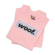 Woof. | Holographic Pride T-shirt