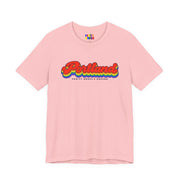 Portland Gay Pride | Retro Rainbow Oregon T-shirt