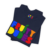 Fruity Dudes | Bold Rainbow Pride Logo T-shirt