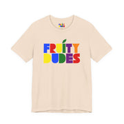 Fruity Dudes | Bold Rainbow Pride Logo T-shirt