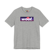 Woof. | Neon Grid Pride T-shirt
