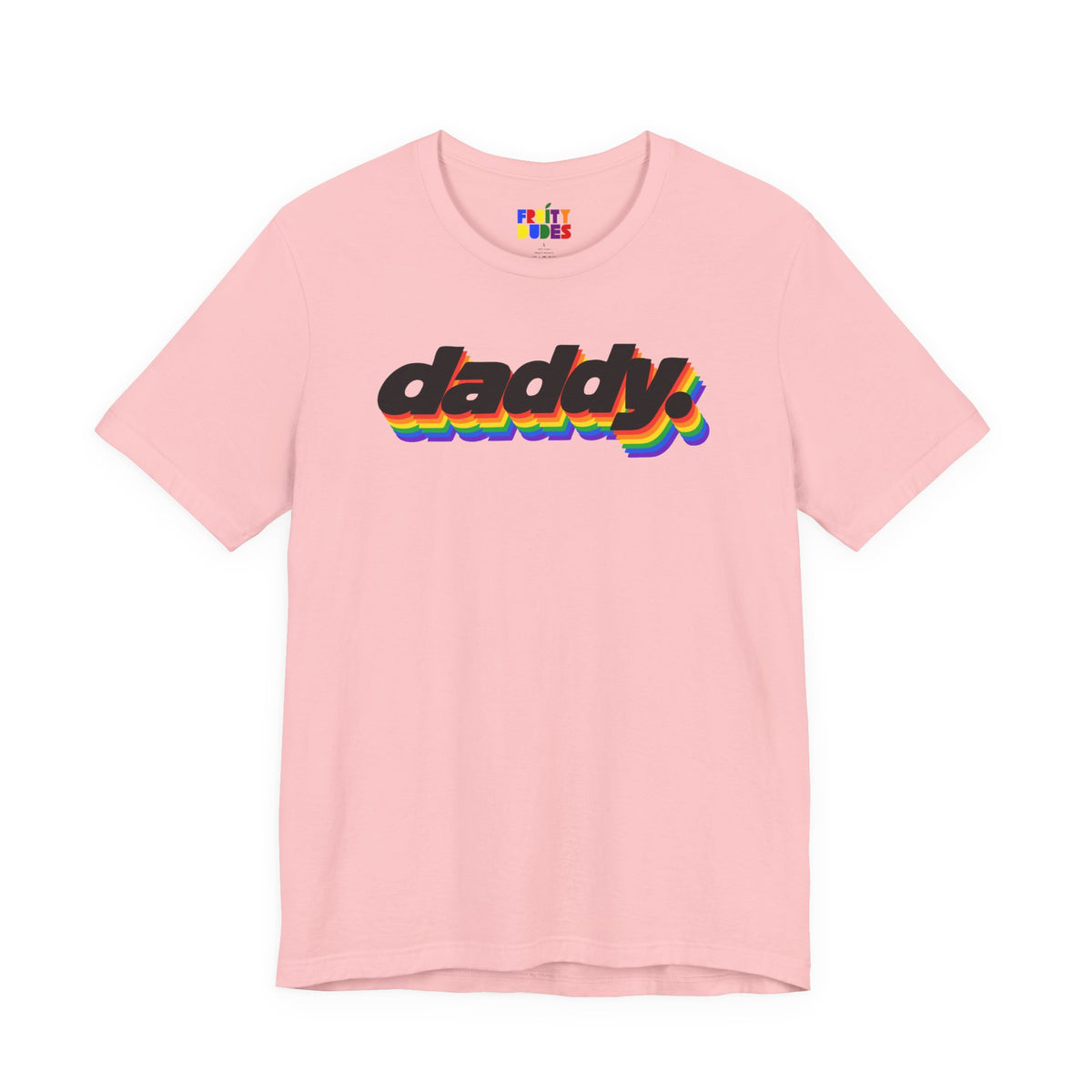 Daddy. | Retro Rainbow Pride T-Shirt