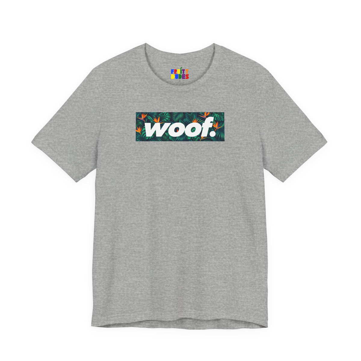 Woof. | Tropical Midnight Pride T-shirt