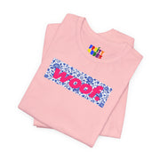 Woof. | Blue Porcelain Pride T-shirt