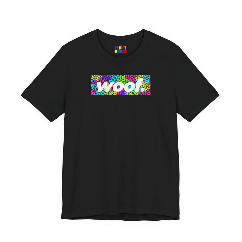 Woof. | Neon Safari Pride T-shirt