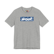 Woof. | Acid Wash Denim Pride T-shirt