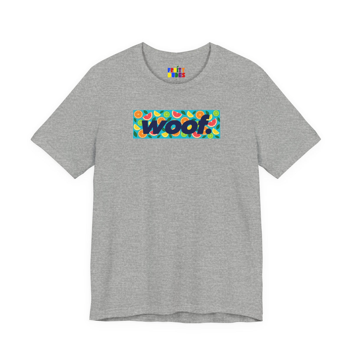 Woof. | Citrus Pop Pride T-shirt
