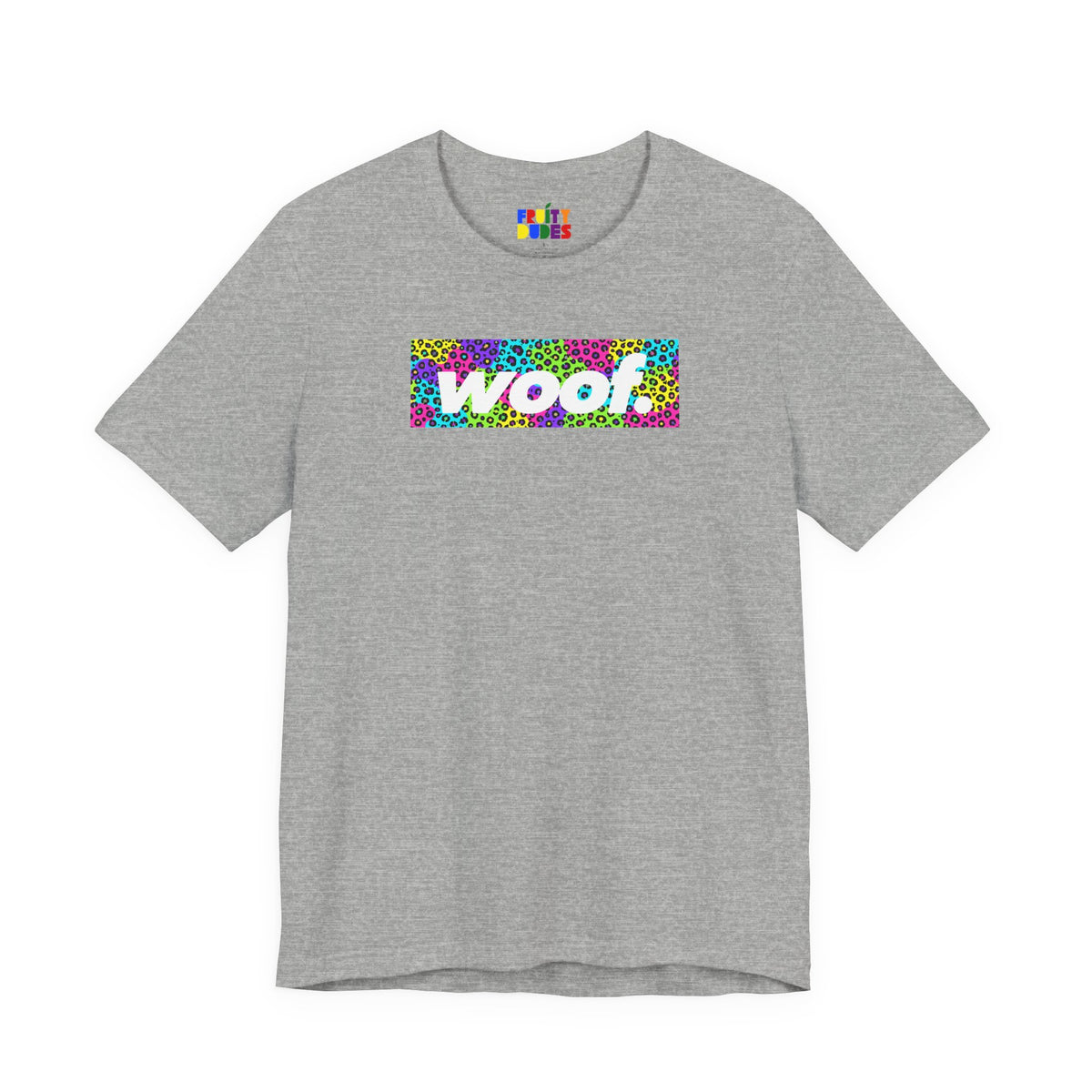 Woof. | Neon Safari Pride T-shirt