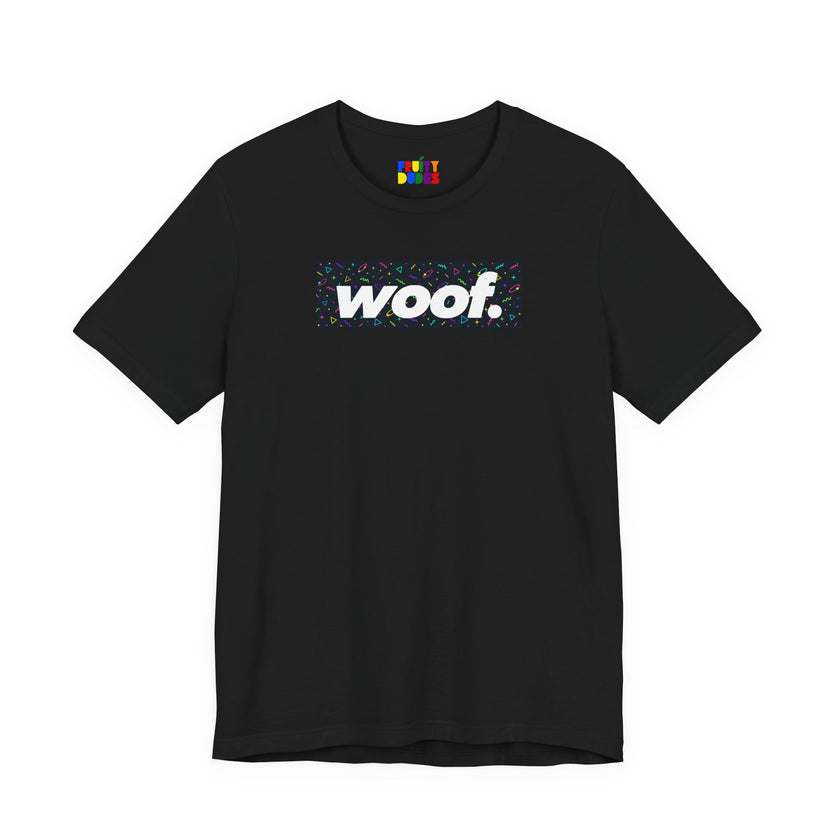 Woof. | Arcade Carpet Pride T-shirt