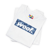 Woof. | Acid Wash Denim Pride T-shirt