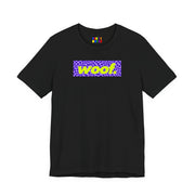Woof. | Checker Melt Pride T-shirt