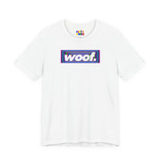 Woof. | Electric Tunnel Pride T-shirt