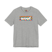 Woof. | Rainbow Waves Pride T-shirt