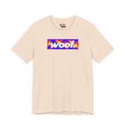 Woof. | Thermal Wave Pride T-shirt