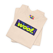 Woof. | Electric Storm Pride T-shirt