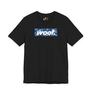 Woof. | Acid Wash Denim Pride T-shirt