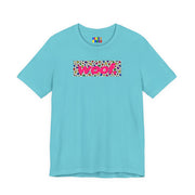 Woof. | Rainbow Leopard Print Gay Pride T-shirt
