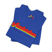 Amsterdam Gay Pride | Retro Rainbow Netherlands T-shirt