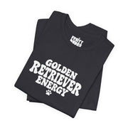 Golden Retriever Energy | Basic Gays T-shirt