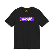Woof. | Purple Volt Pride T-shirt