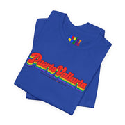 Puerto Vallarta Gay Pride | Retro Rainbow Mexico T-shirt