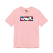 Woof. | UV Paint Party Pride T-shirt