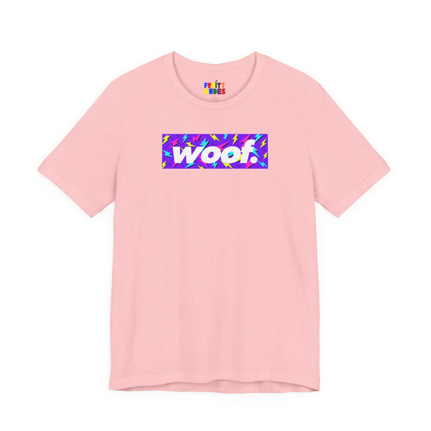 Woof. | Purple Volt Pride T-shirt