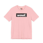 Woof. | Confetti Brights Pride T-shirt