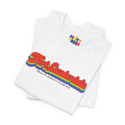 Fort Lauderdale Gay Pride | Retro Rainbow Florida T-shirt
