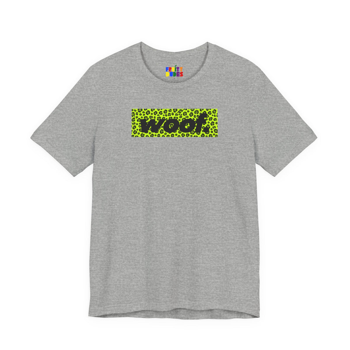 Woof. | Acid Leopard Pride T-shirt