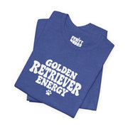 Golden Retriever Energy | Basic Gays T-shirt