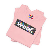Woof. | Oil Slick Pride T-shirt