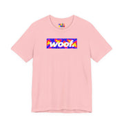 Woof. | Thermal Wave Pride T-shirt