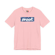 Woof. | Acid Wash Denim Pride T-shirt