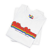 Wilton Manors Gay Pride | Retro Rainbow Florida T-shirt
