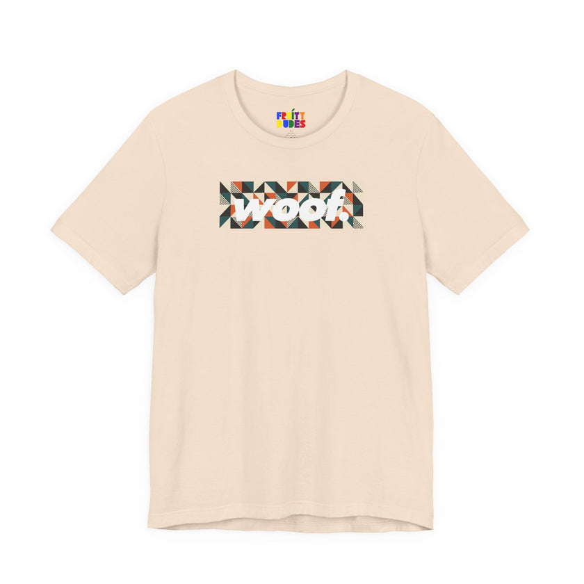 Woof. | Diagonal Study Pride T-shirt