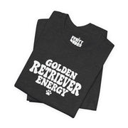 Golden Retriever Energy | Basic Gays T-shirt