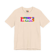 Woof. | Molten Rainbow Pride T-shirt