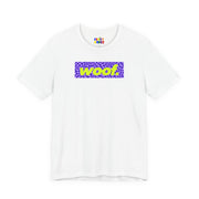 Woof. | Checker Melt Pride T-shirt