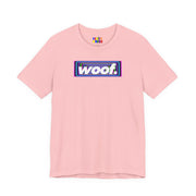 Woof. | Electric Tunnel Pride T-shirt