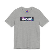 Woof. | Cosmic Nebula Pride T-shirt