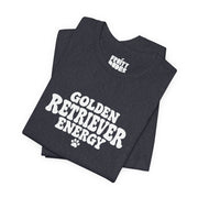 Golden Retriever Energy | Basic Gays T-shirt