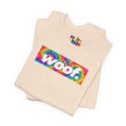 Woof. | Rainbow Tie Dye Pride T-shirt
