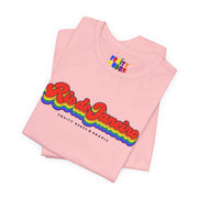 Rio de Janeiro Gay Pride | Retro Rainbow Brazil T-shirt