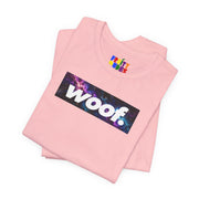 Woof. | Cosmic Nebula Pride T-shirt