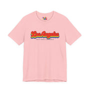 Los Angeles Gay Pride | Retro Rainbow California T-shirt